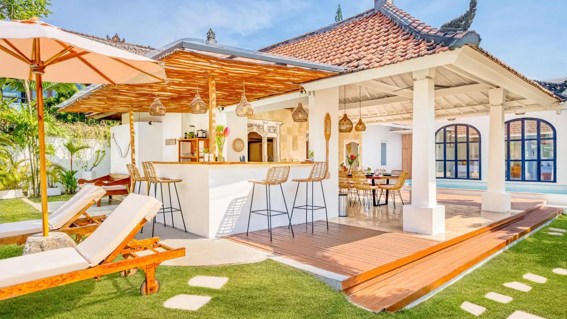 Villa Cologne - 6 Bdr Villa, 2 Private Pools & Huge Garden, Walk To The Beach Seminyak  Indonesia